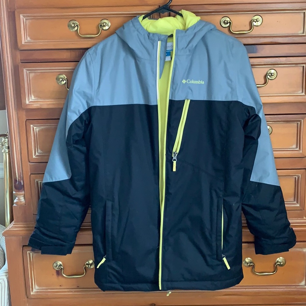 Columbia Double Grab Hooded Insulated Jacket YL